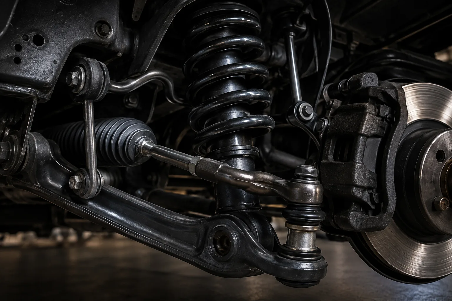 Diagnostic suspension et direction